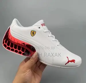 Original White/Red Puma Formula 1 Team Amg Ferrari Motorsport Sneakers