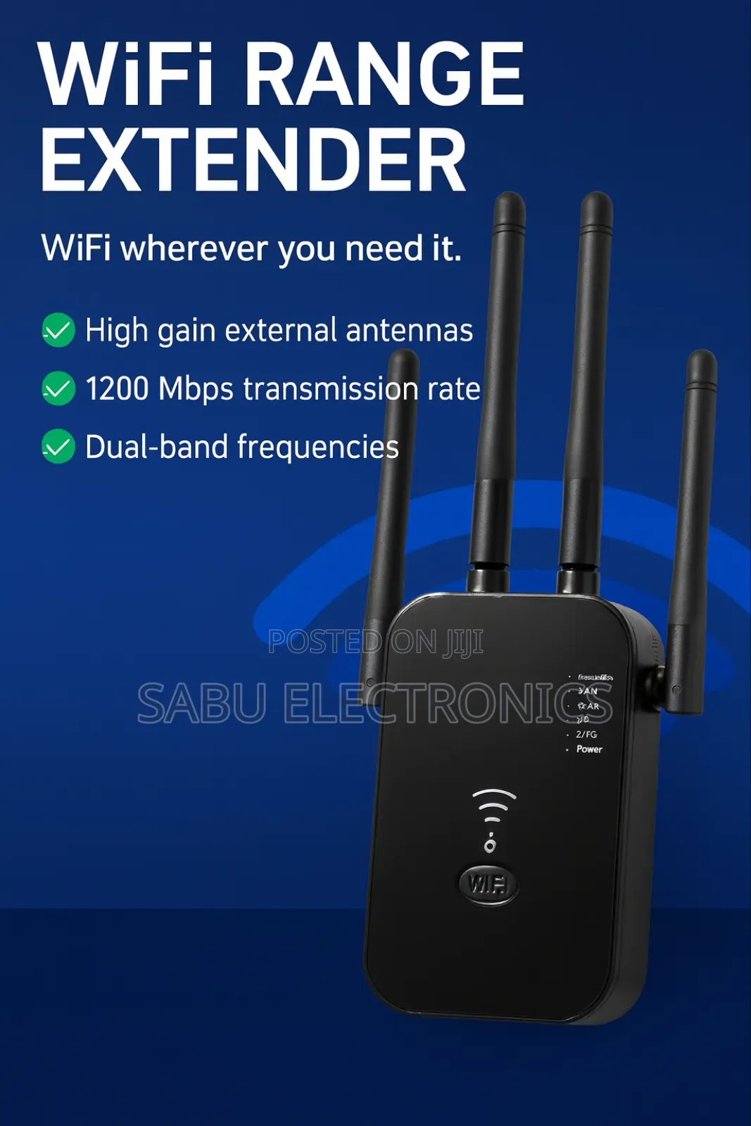 High Speed Wifi Signal Amplifier 2.4g/5g - Wifi Range Extender