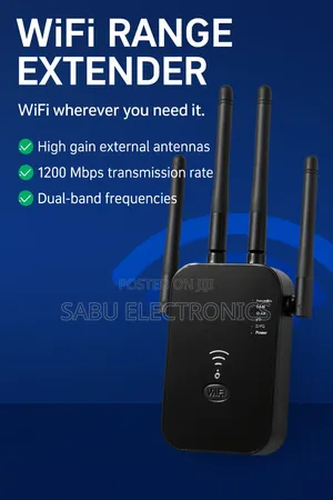 High Speed Wifi Signal Amplifier 2.4g/5g - Wifi Range Extender