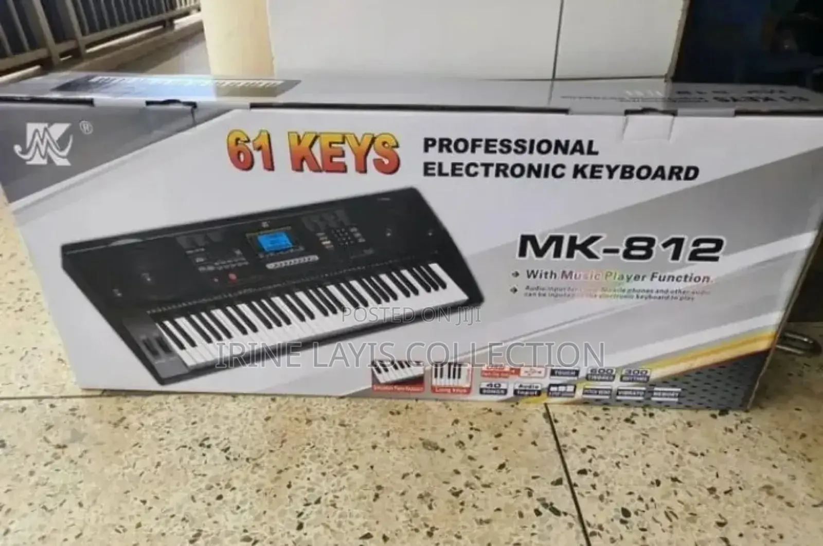Mk 812 61 Keys Peoffessional Electronic Keyboard