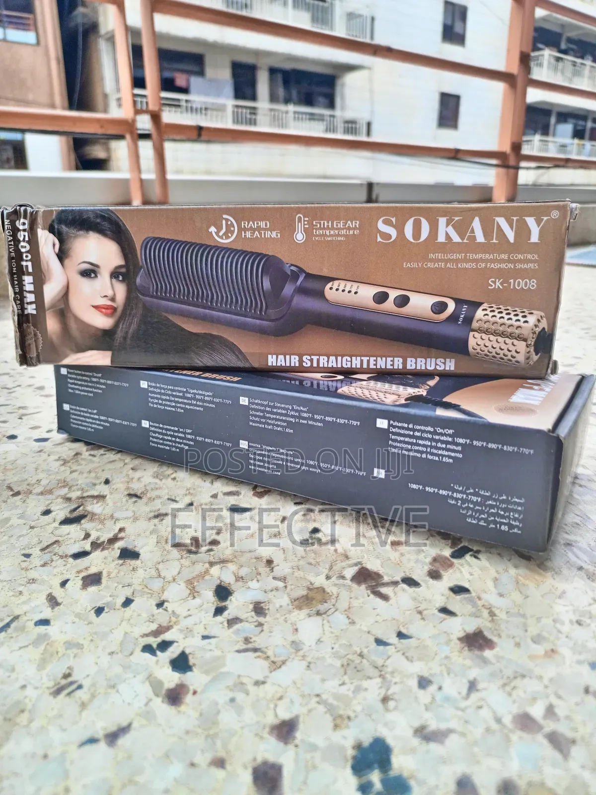 Sokany Hair Straightener Brush