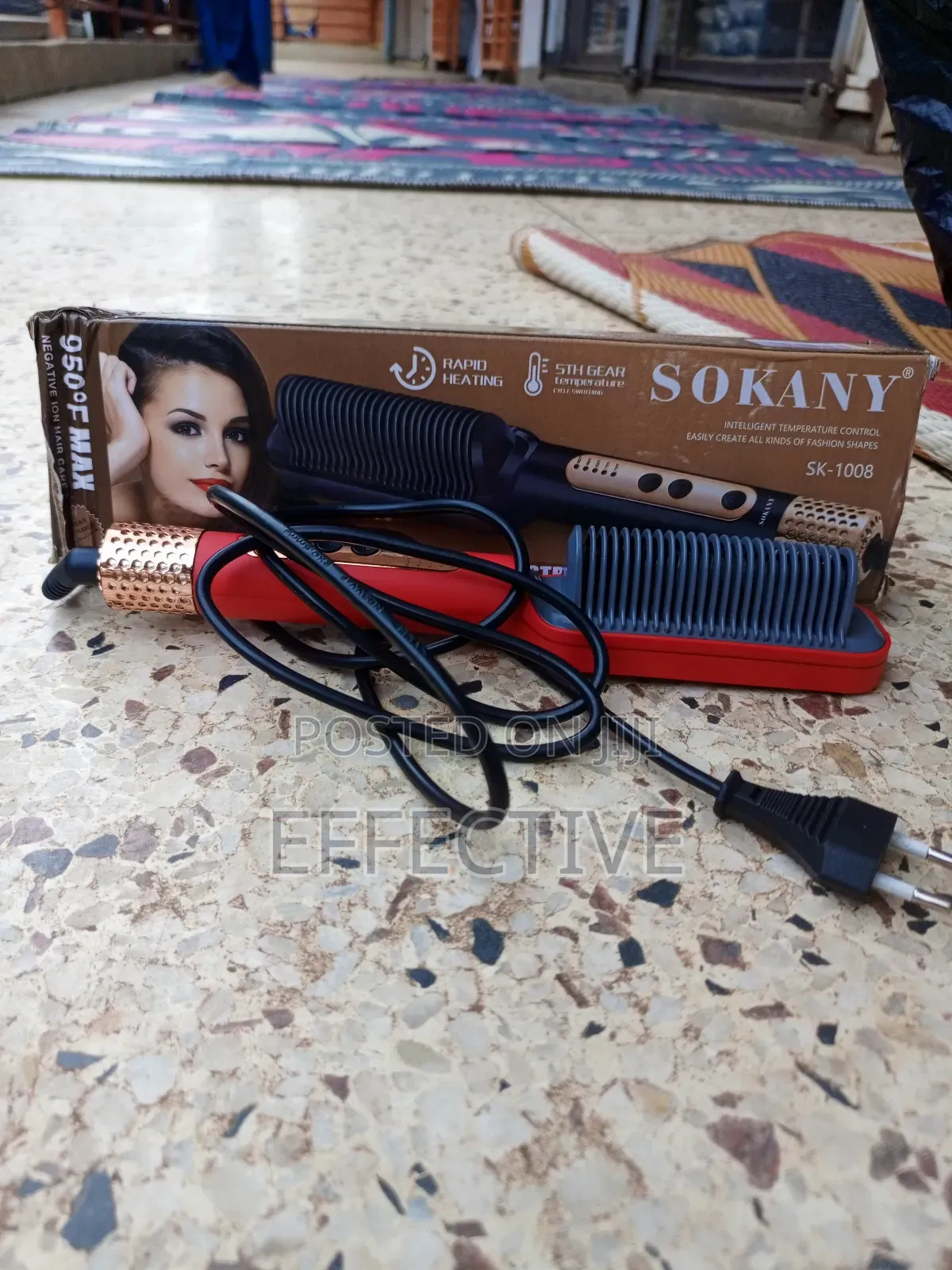 Sokany Hair Straightener Brush