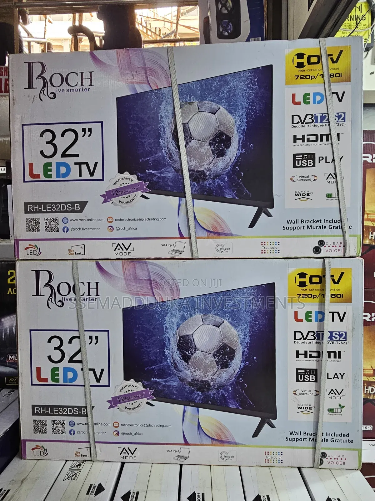 Roch 32inches Digital Frameless Tv