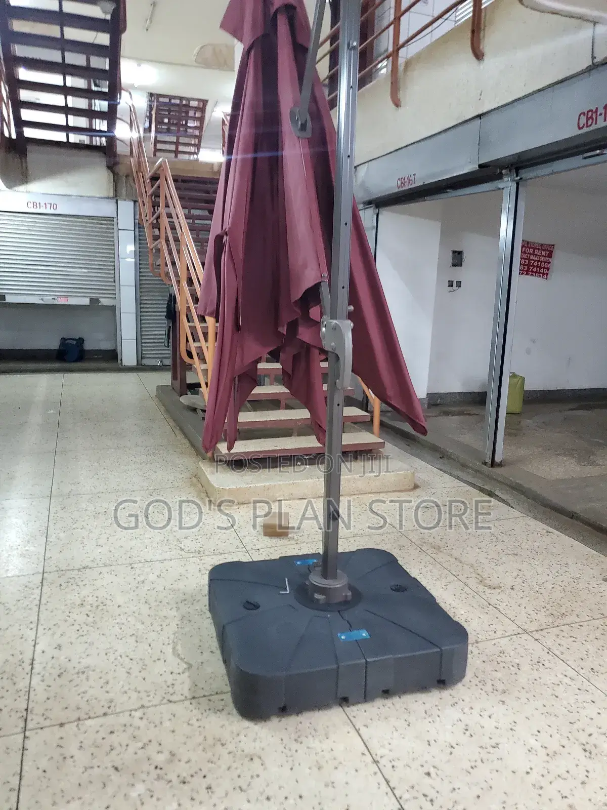 Outdoor Compound Umbrella