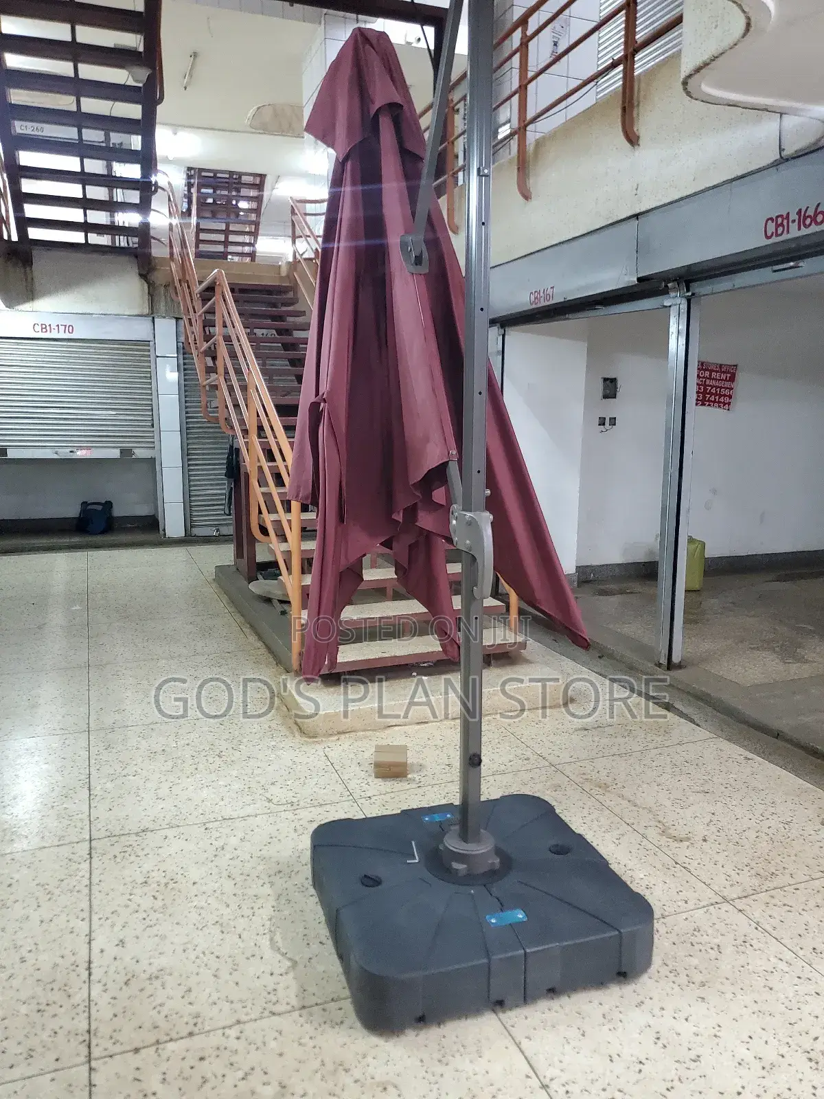 Outdoor Compound Umbrella