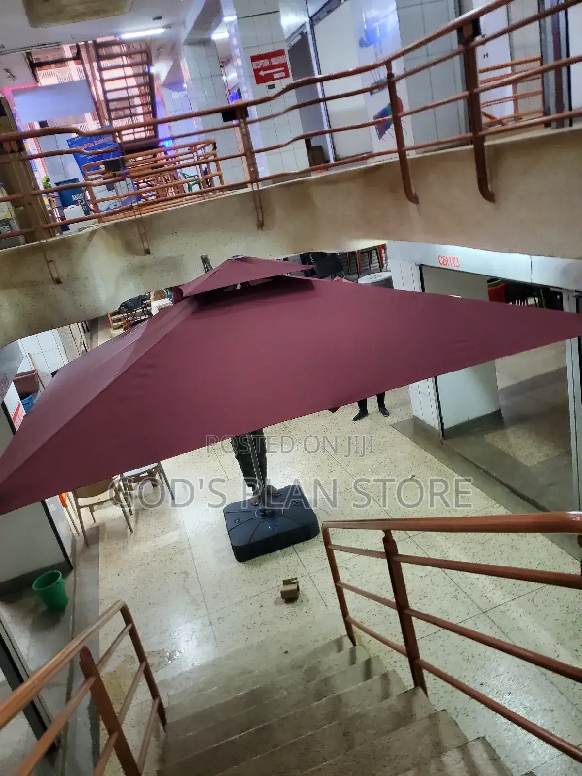 Outdoor Compound Umbrella