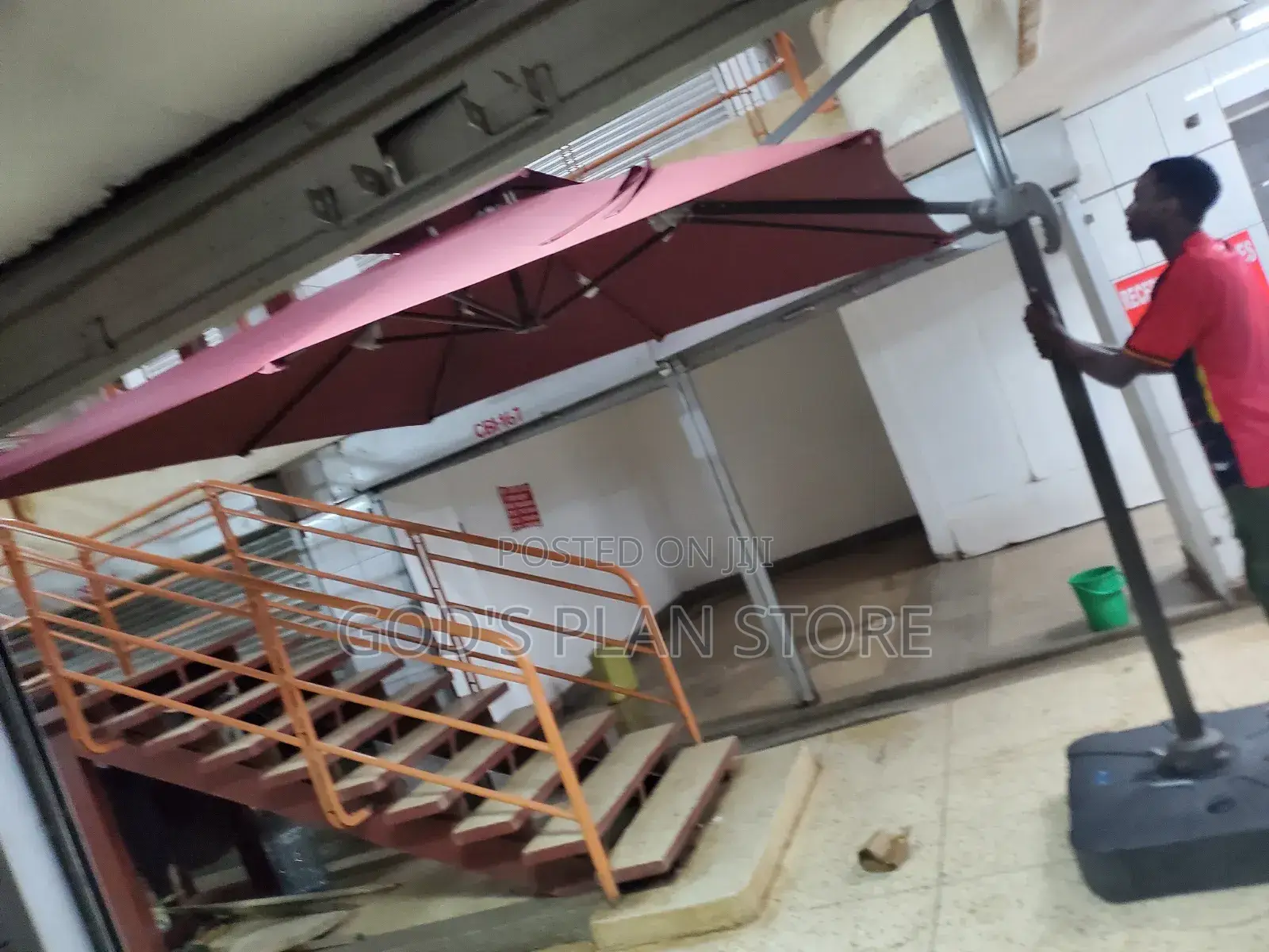Outdoor Compound Umbrella