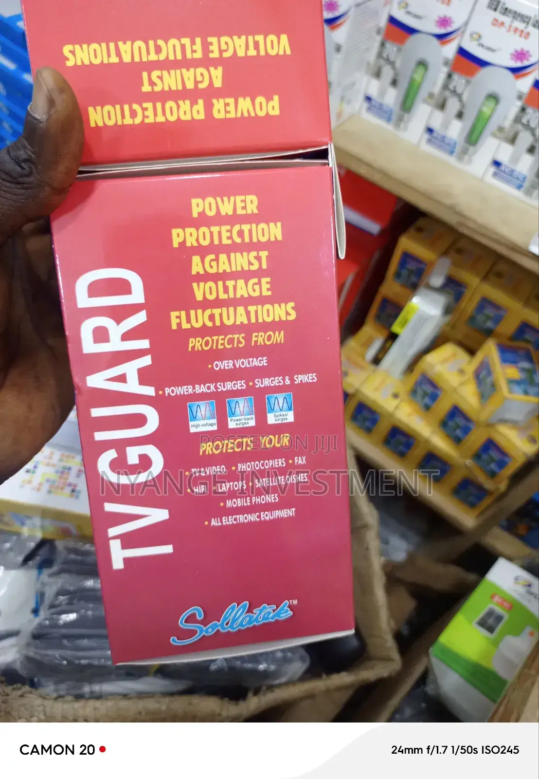 Tv Guard and Voltage Protector.
