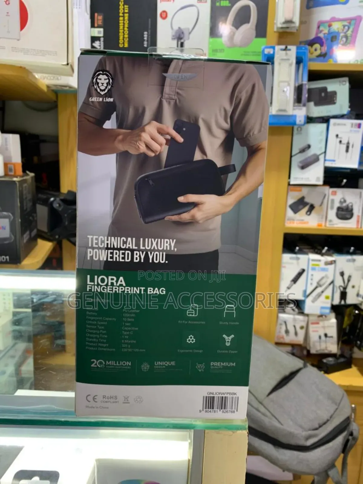 Liora Fingerprint Bag