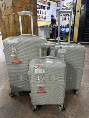 3 In 1 Suitcase Pure Rubber Material Durable Waterproof Suitcases