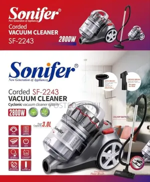 Sonifer Corded Sf-2243 Vacuum Cleaner.