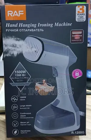 Raf Hand Held Garment Steamer at *95000* Ugx