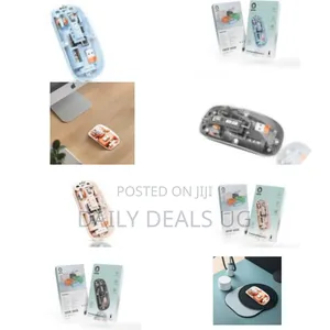 Green Lion Wireless Bluetooth Transparent Mouse 2400dp1 400mah