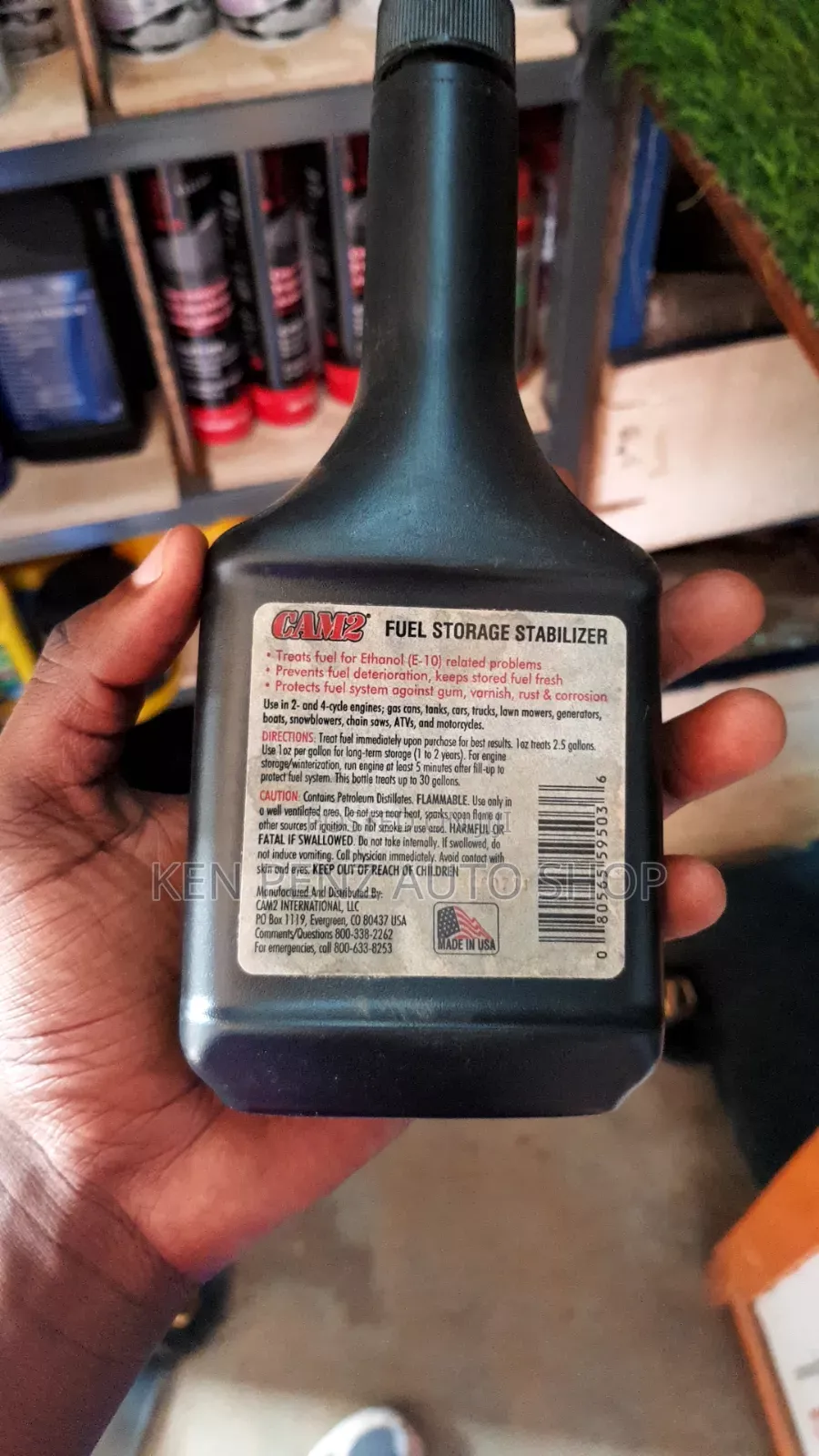 Fuel Storage Stabilizer ( Cam 2)