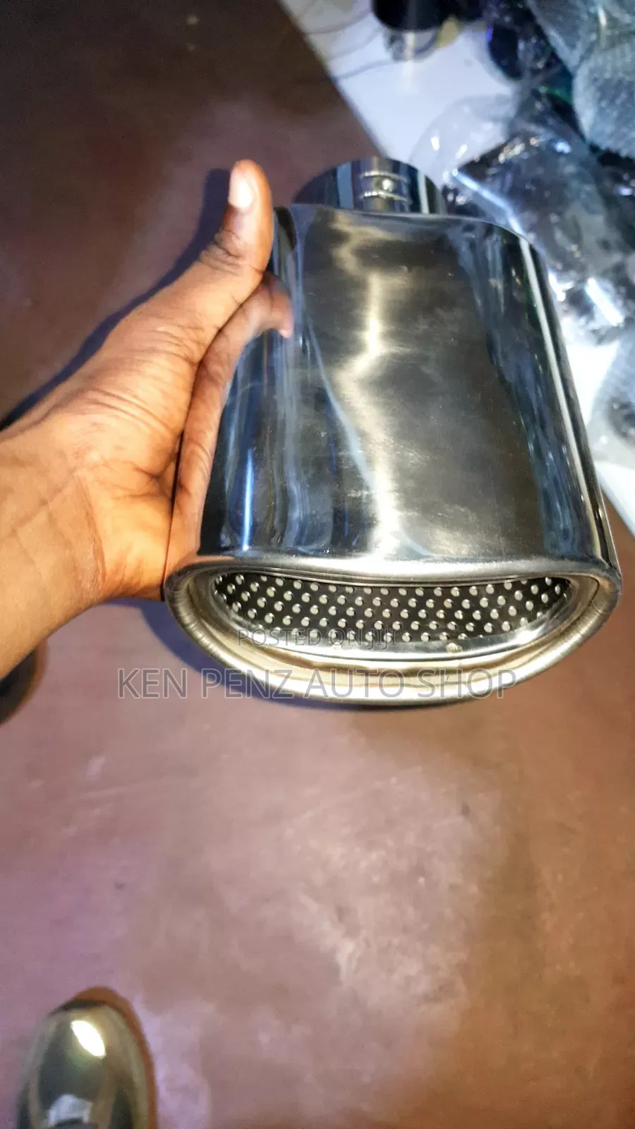 Car Oval Exhaust Tip End / Mufflers