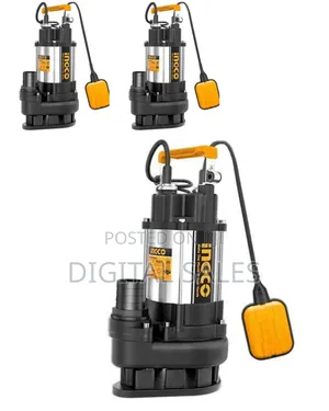 Ingco Spds7508 - Sewage Submersible Pump - Orange