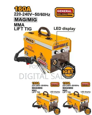 Ingco Ing-Mgt1601 - Inverter Mag/Mig/Mma/Tig Lift Welding Machine -E
