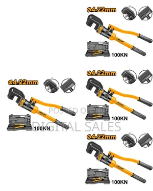 Ingco Hhsc0122 - Hydraulic Steel Cutter - Orange