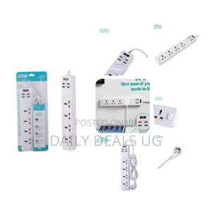 Winningstar 4 Switched Universal Extension Socket Power Strip