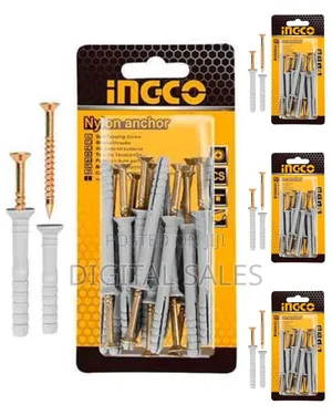 Ingco Hwnak - Nylon Anchor - Orange