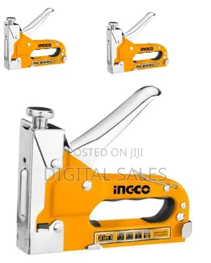 Ingco Hsg1405 - 3 In 1 Staple Gun - Orange