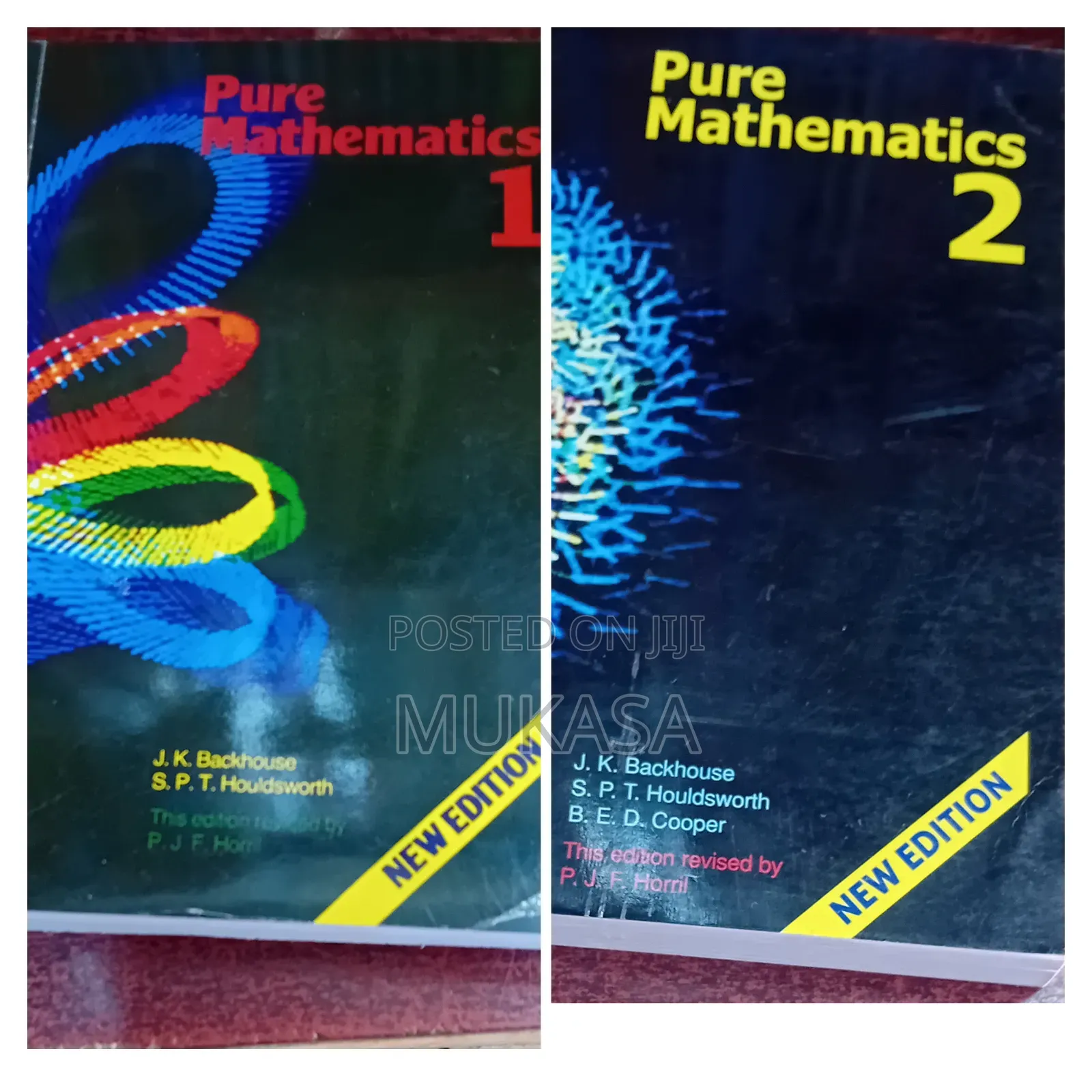 Pure Mathematics Back House 1 and 2