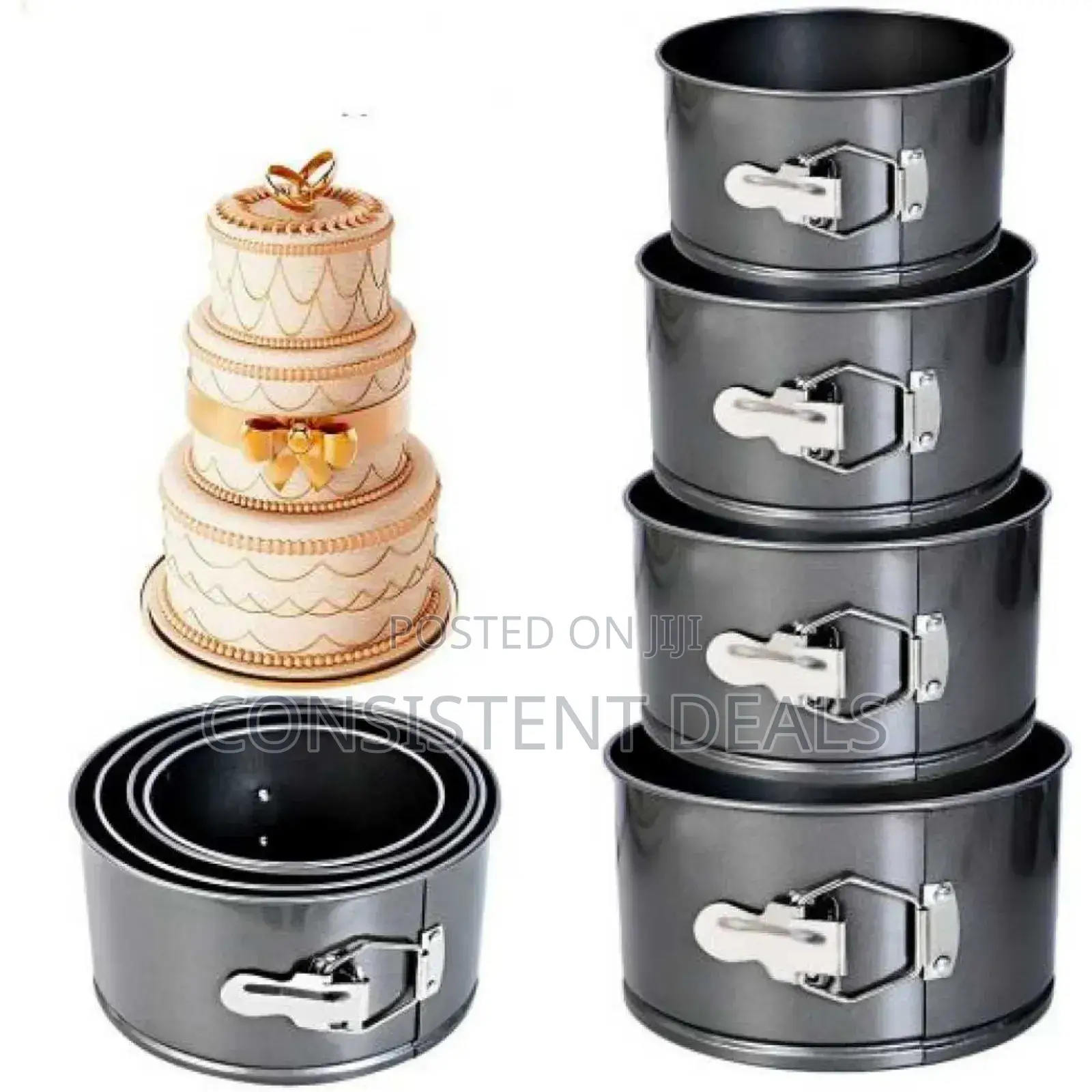 Round Spring Form Baking Molds