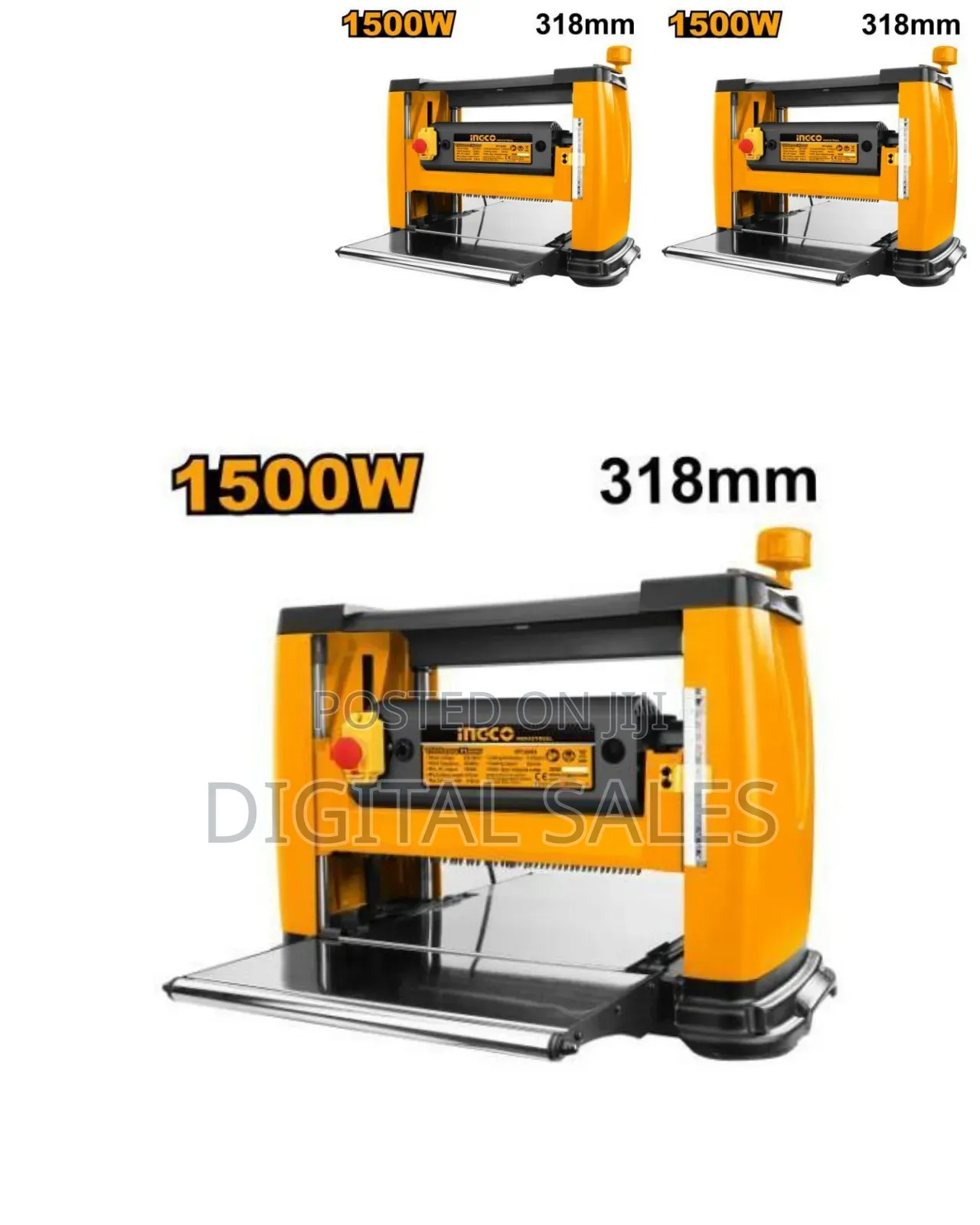 Ingco Tp15003 - Thickness Planer - Orange