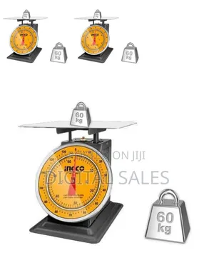 Ingco 60kg Spring Table Weighing Scale Hesa5601