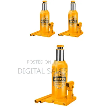 Ingco Hbj2002 - Hydraulic Bottle Jack - Orange