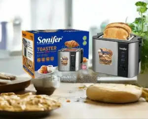 Sonifer 2 Slices Bread Toaster With Grill Rack