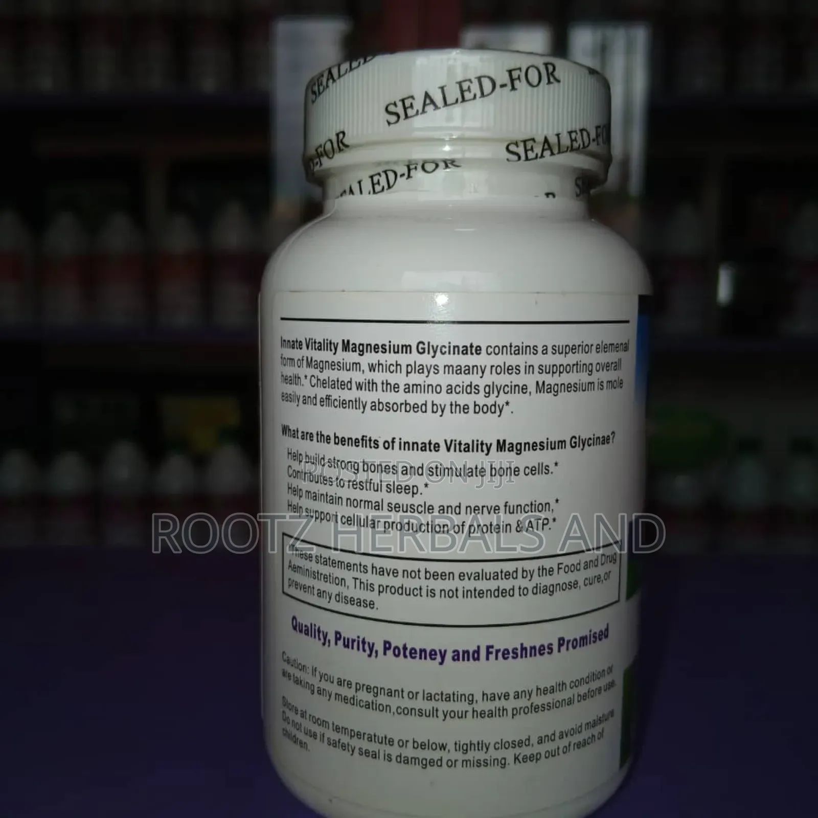 Magnesium Glycinate 120 Capsules