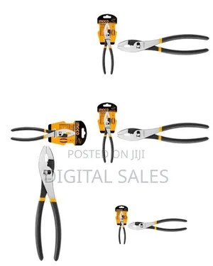 Ingco Hspjp02200 - Slip Joint Pliers - Orange
