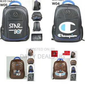 Star Boy Anti Theft Travel Laptop Student Bookbag Backpack Bag 18.5inc