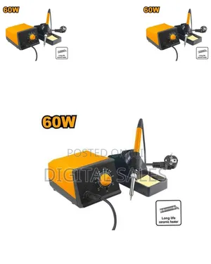 Ingco Soldering Station - Orange, Black