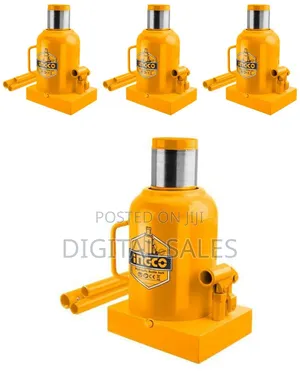 Ingco Hbj5002 - Hydraulic Bottle Jack - Orange##8
