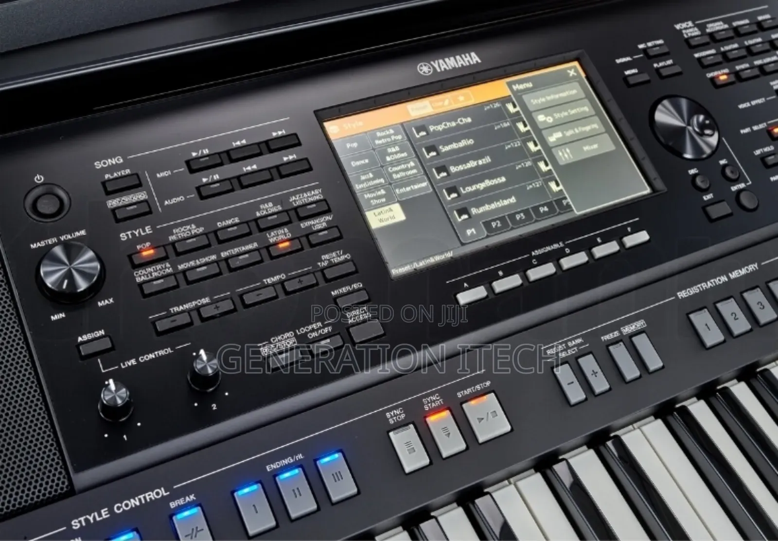 Yamaha Psr-sx720 Keyboard- Proffessional