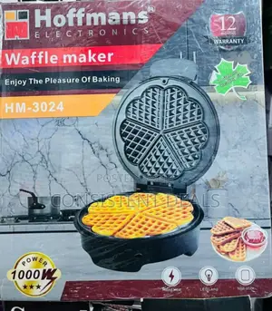 Hoffman 1000w Waffle Maker