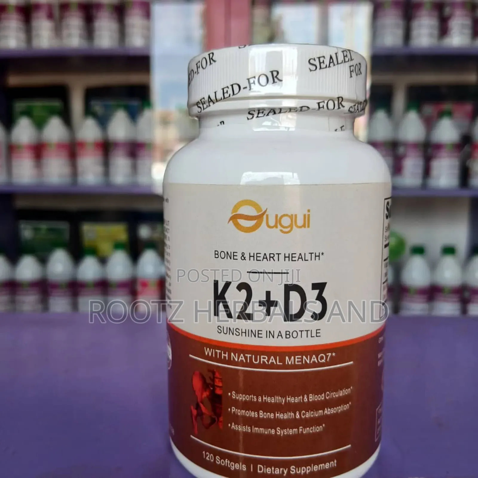 Vitamin D3+ 120 Capsules 2 Month Supply