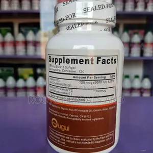 Vitamin D3+ 120 Capsules 2 Month Supply