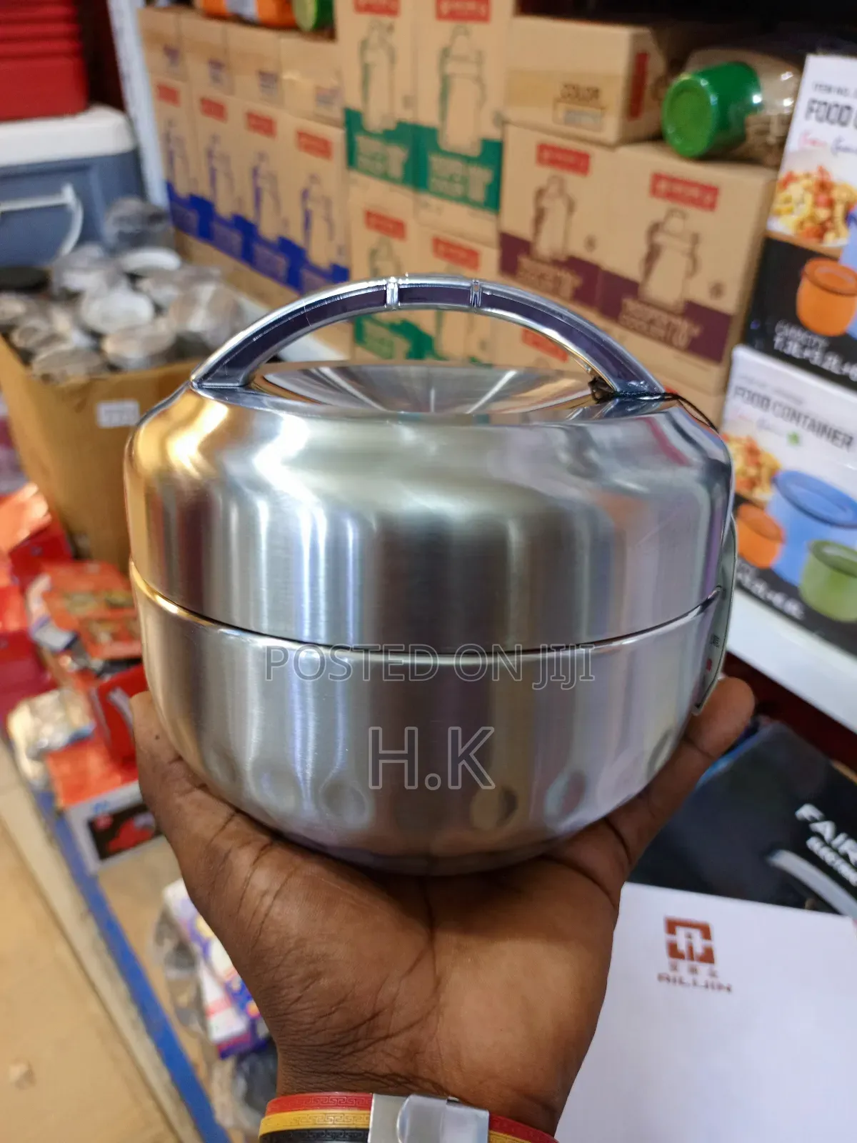 Ailijin Stainless Steel Thermal Lunch Box or Food Flask