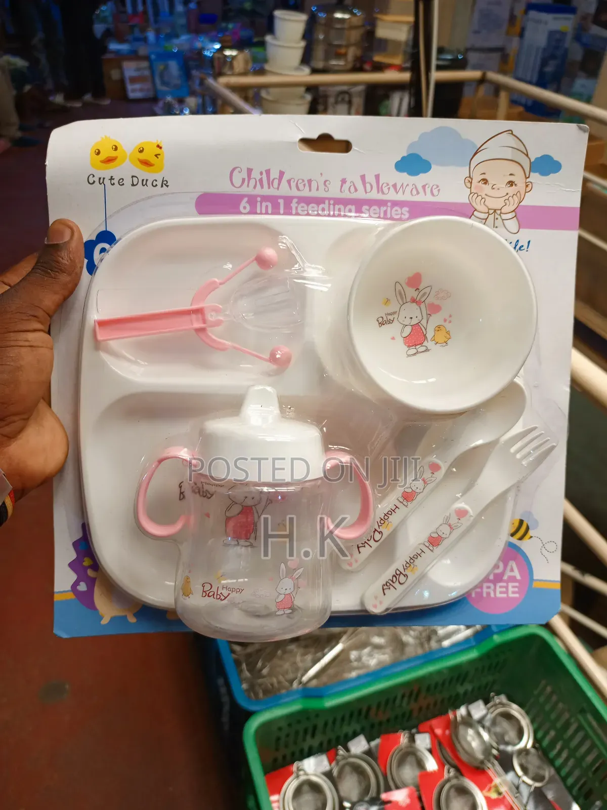 Children's Tableware 6 in 1 Feeding Series