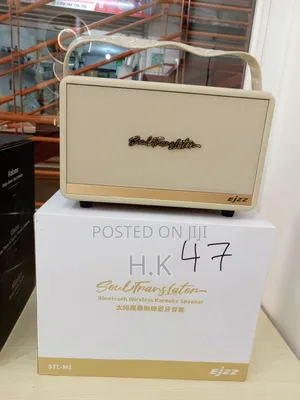 Ejzz STL-M1 Soul Translator Bluetooth Wireless Karaoke Speaker.