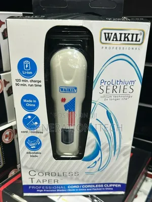 Waikil Professional Cordless Taper Hair Clipper.