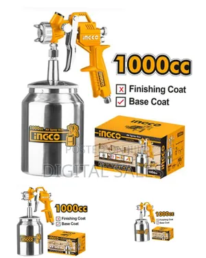 Ingco Asg3101 - Air Spray Gun - Orange##