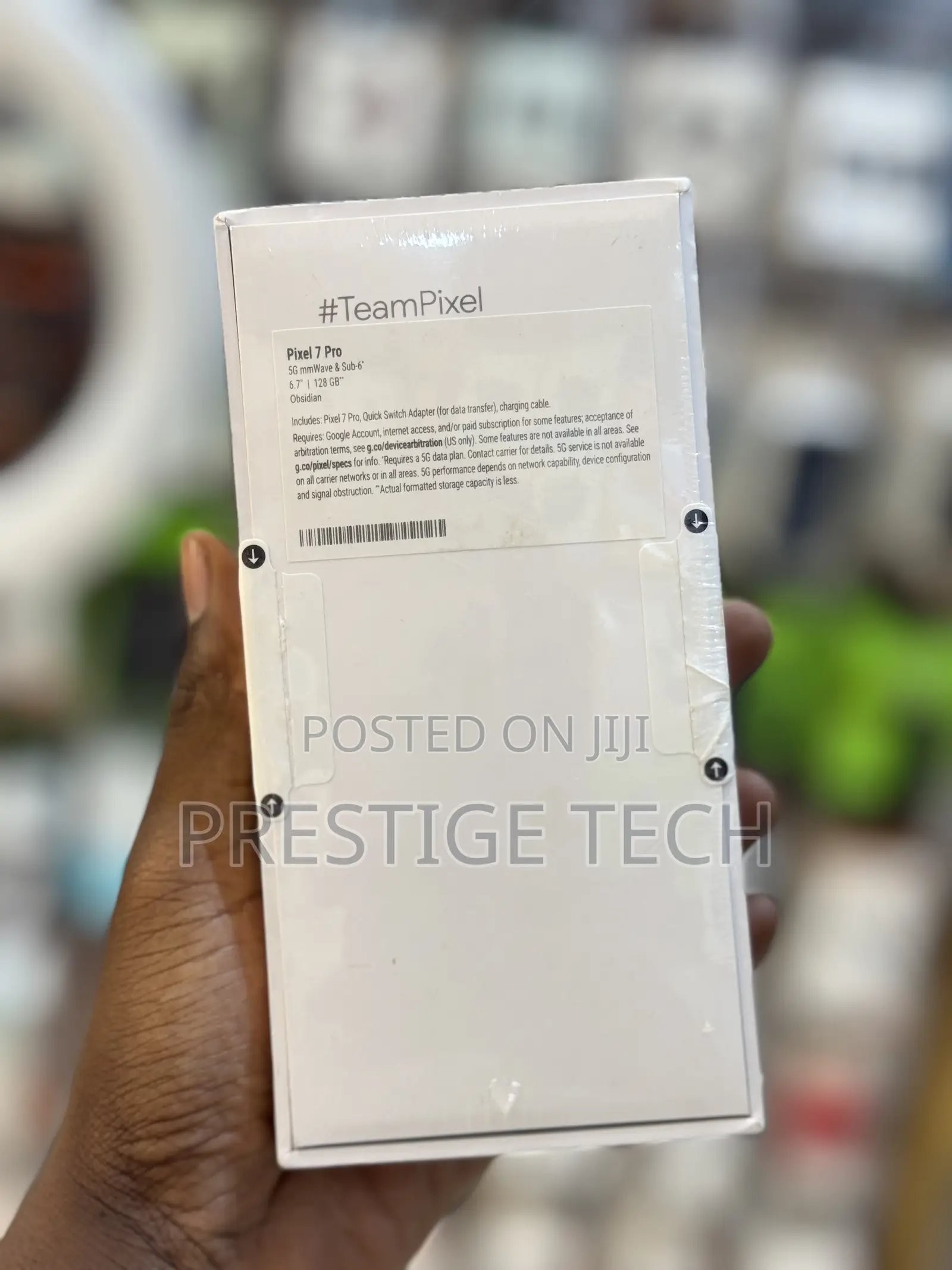 New Google Pixel 7 Pro 128 GB Black