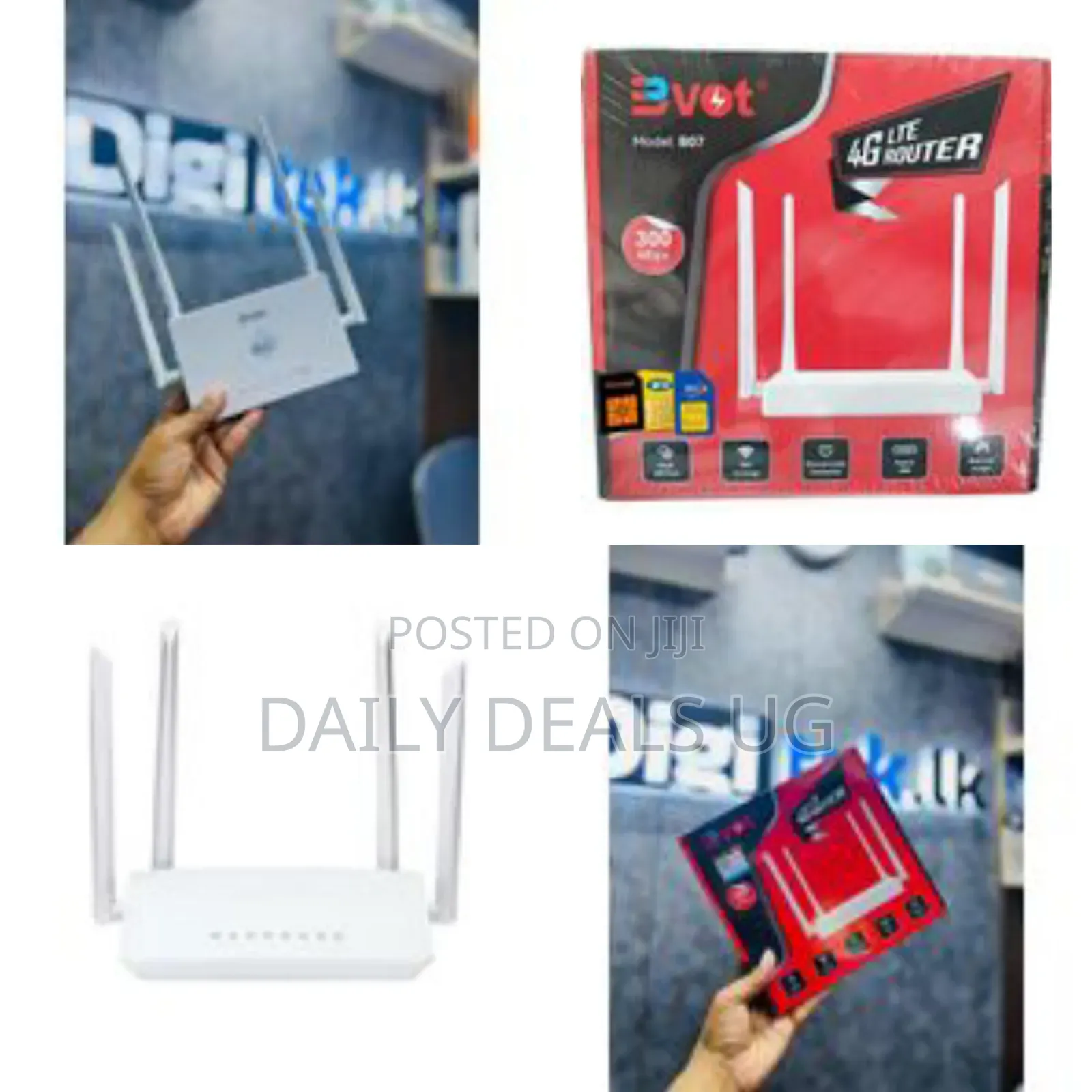 Bvot B07 4g Lte Router 300mbps Rechargeable Router for Sim Card