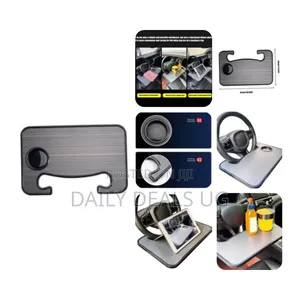 Portable Steering Wheel Dinning Table Car Notebook Travel
