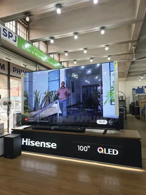 Hisense 100inches Quantum Dot Display Qled- Vidaa Smart Tv at Discount