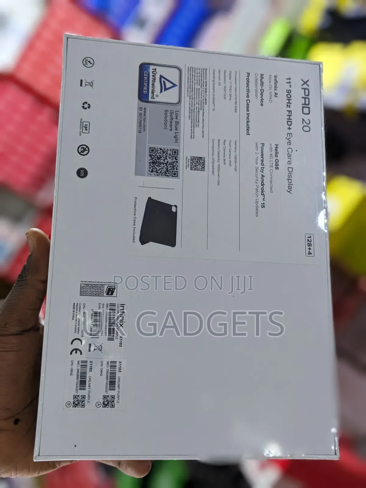 New Infinix Xpad 20 128 GB Black